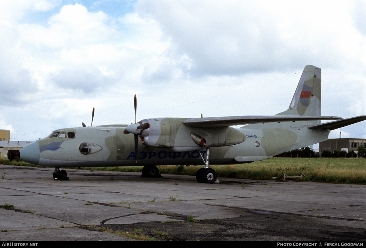Aircraft Photo of CCCP-58641 | Antonov An-26 | Aeroflot | AirHistory.net #77491