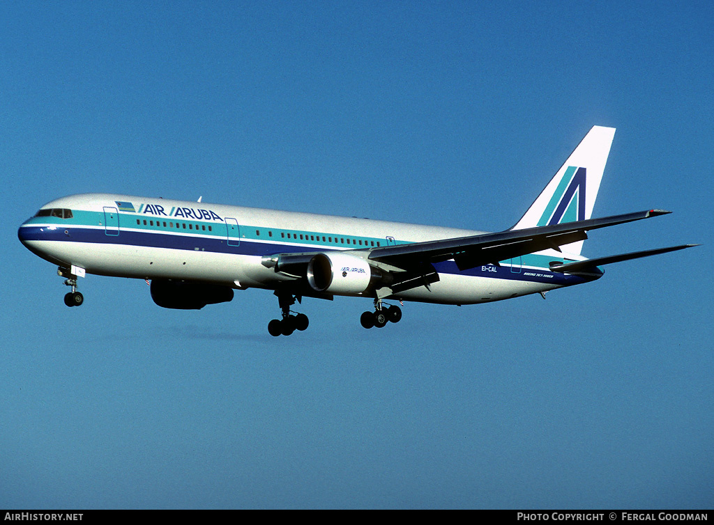 Aircraft Photo of EI-CAL | Boeing 767-3Y0/ER | Air Aruba | AirHistory.net #77501