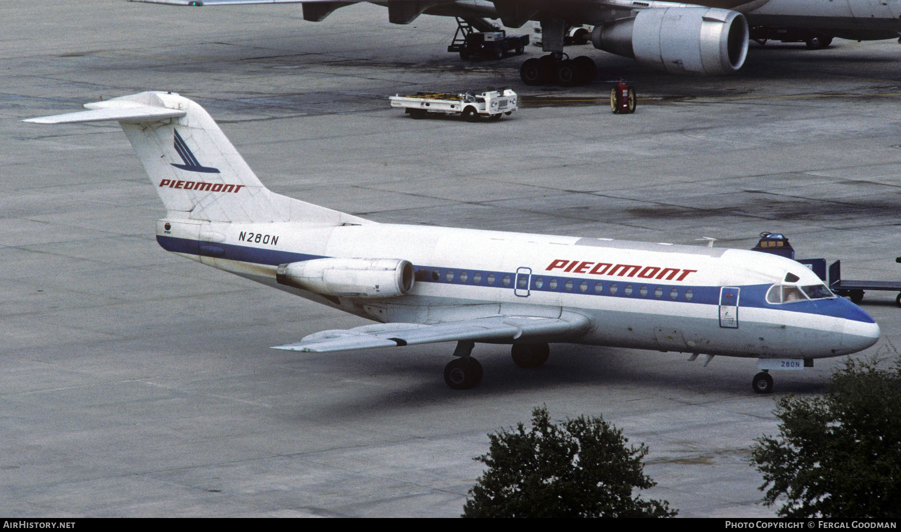 Aircraft Photo of N280N | Fokker F28-1000 Fellowship | Piedmont Airlines | AirHistory.net #77502