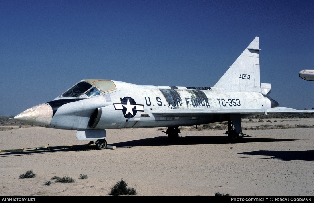 Aircraft Photo of 54-1353 / 41353 | Convair TF-102A Delta Dagger | USA - Air Force | AirHistory.net #77506