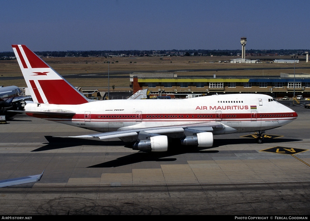 Aircraft Photo of 3B-NAQ | Boeing 747SP-27 | Air Mauritius | AirHistory.net #77509