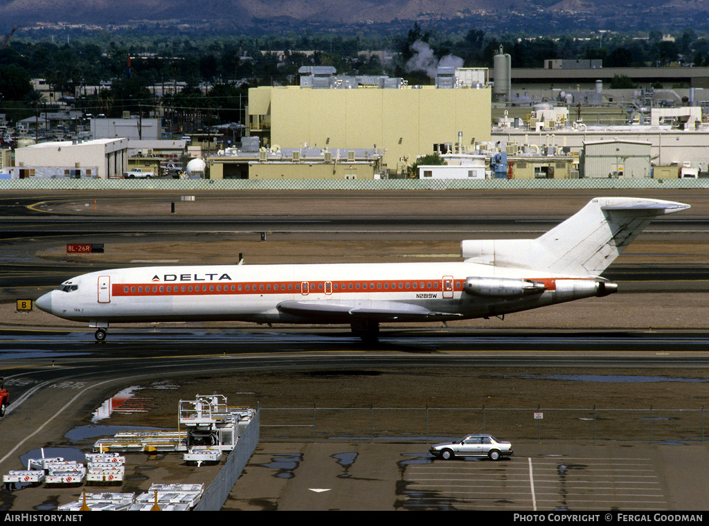 Aircraft Photo of N2819W | Boeing 727-247/Adv | Delta Air Lines | AirHistory.net #77510