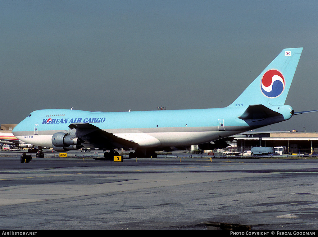 Aircraft Photo of HL7471 | Boeing 747-273C | Korean Air Cargo | AirHistory.net #77518