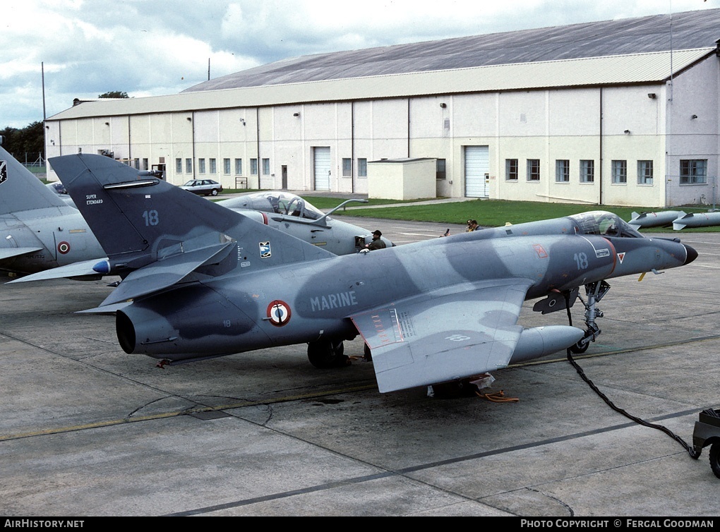 Aircraft Photo of 18 | Dassault Super Etendard | France - Navy | AirHistory.net #77519