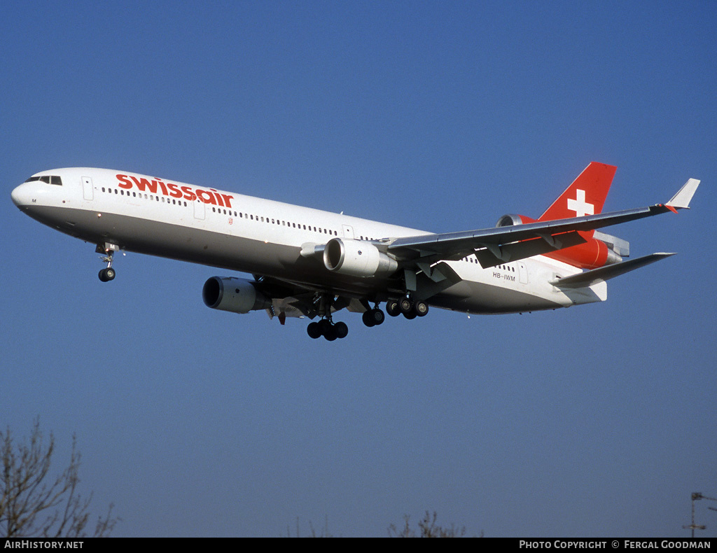 Aircraft Photo of HB-IWM | McDonnell Douglas MD-11 | Swissair | AirHistory.net #77520