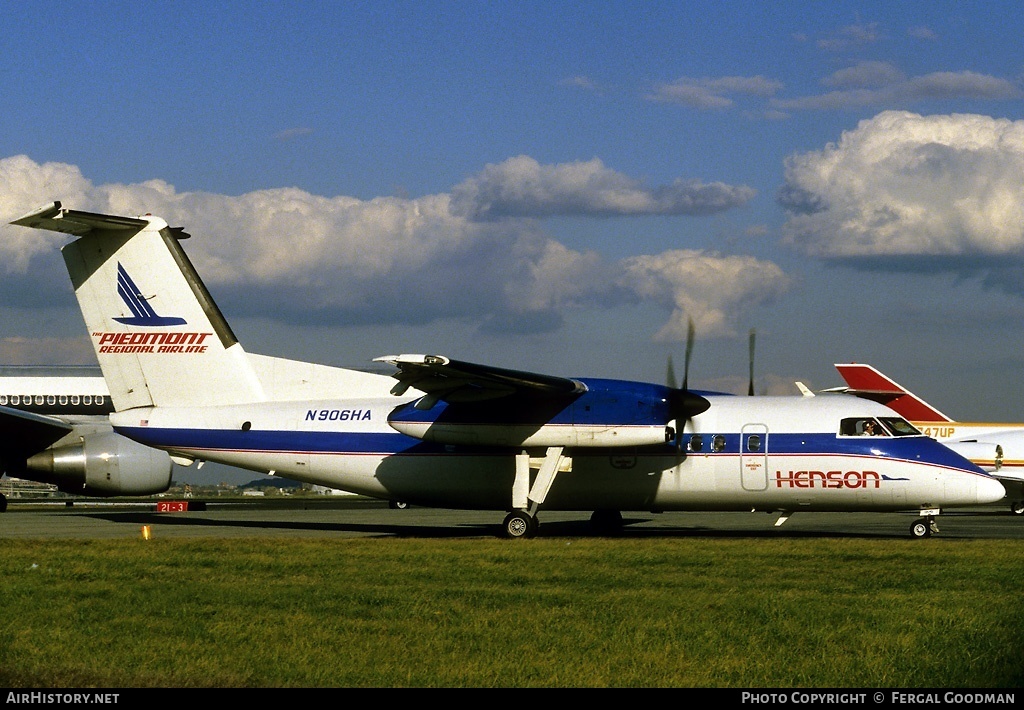 Aircraft Photo of N906HA | De Havilland Canada DHC-8-102 Dash 8 | Piedmont Regional | AirHistory.net #77524