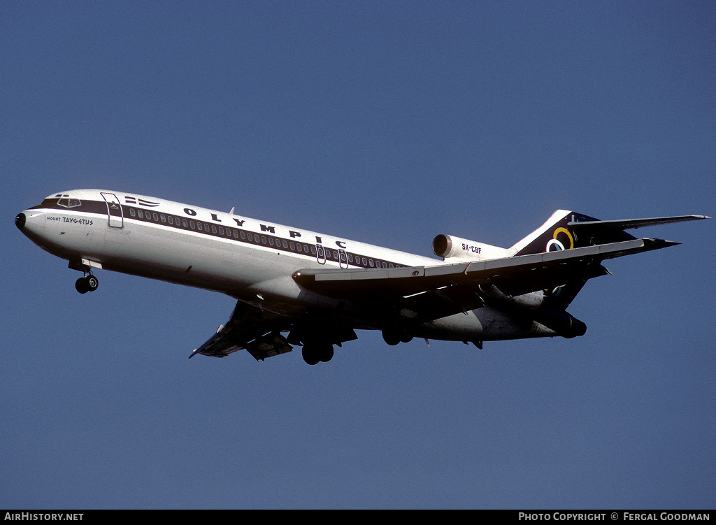 Aircraft Photo of SX-CBF | Boeing 727-284 | Olympic | AirHistory.net #77526