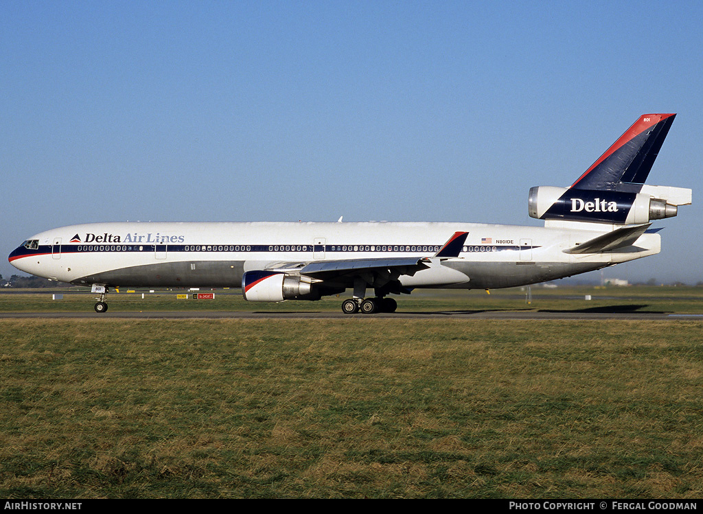 Aircraft Photo of N801DE | McDonnell Douglas MD-11 | Delta Air Lines | AirHistory.net #77529