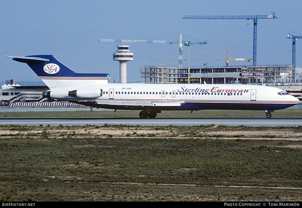 Aircraft Photo of OY-SBI | Boeing 727-270/Adv | Sterling European Airlines | AirHistory.net #77534