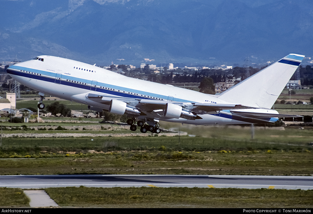 Aircraft Photo of A7-AHM | Boeing 747SP-27 | Qatar Airways | AirHistory.net #77539
