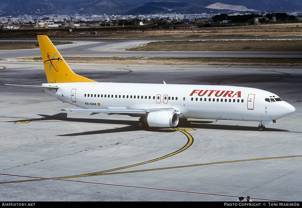 Aircraft Photo of EC-GNZ | Boeing 737-4Y0 | Futura International Airways | AirHistory.net #77544