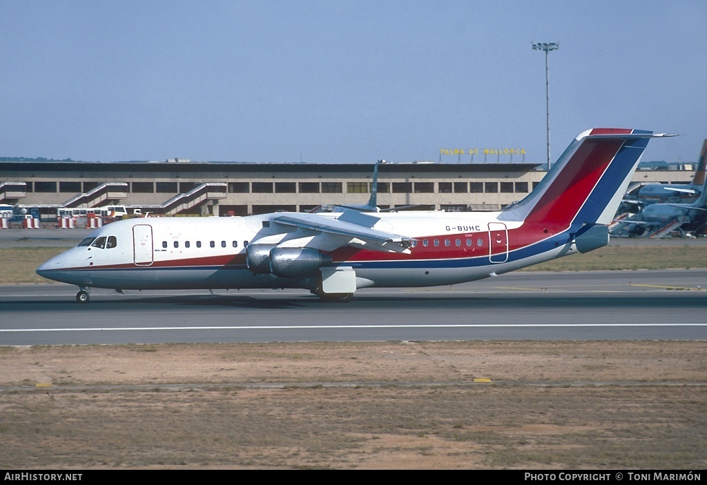 Aircraft Photo of G-BUHC | British Aerospace BAe-146-300 | Dan-Air London | AirHistory.net #77548