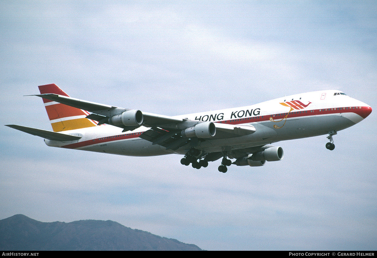 Aircraft Photo of VR-HKN | Boeing 747-132(SF) | Air Hong Kong | AirHistory.net #77555