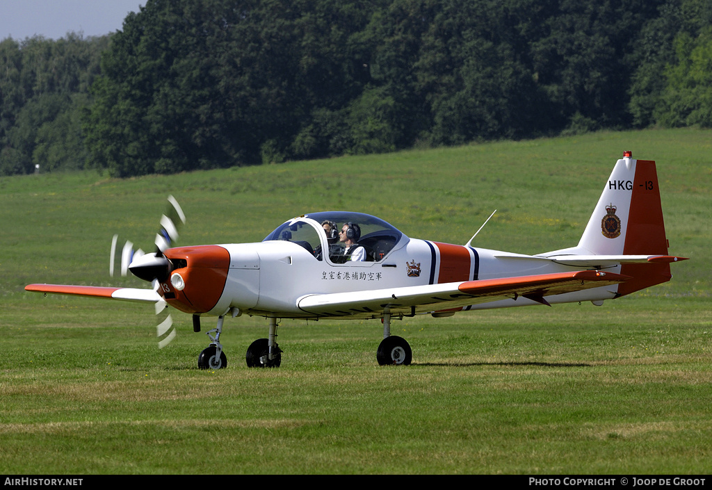 Aircraft Photo of G-BXKW / HKG-13 | Slingsby T-67M-200 Firefly | Hong Kong - Auxiliary Air Force | AirHistory.net #77560