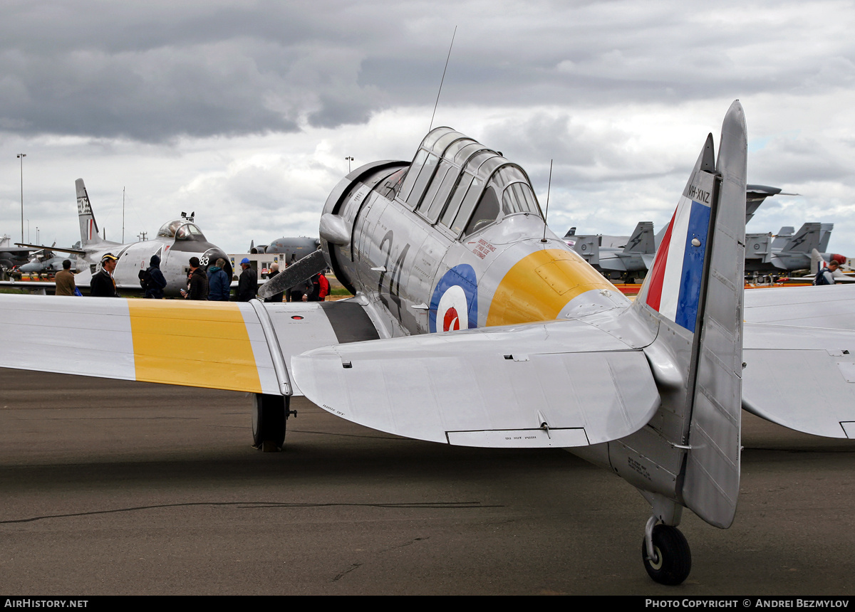 Aircraft Photo of VH-XNZ / NZ1024 | North American AT-6C Harvard IIA | New Zealand - Air Force | AirHistory.net #77562