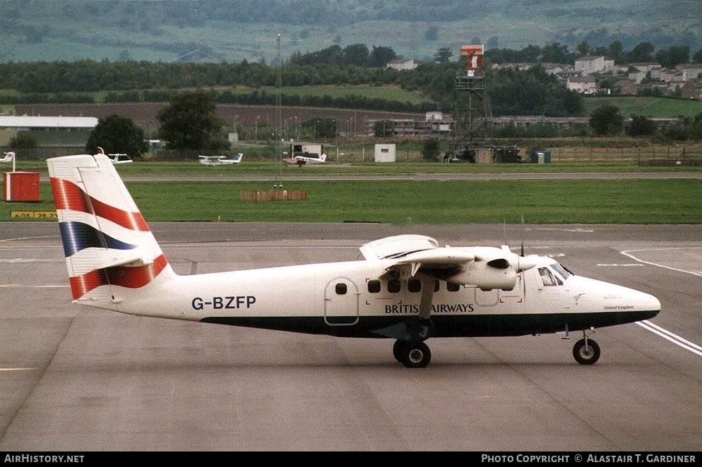 Aircraft Photo of G-BZFP | De Havilland Canada DHC-6-300 Twin Otter | British Airways | AirHistory.net #77570