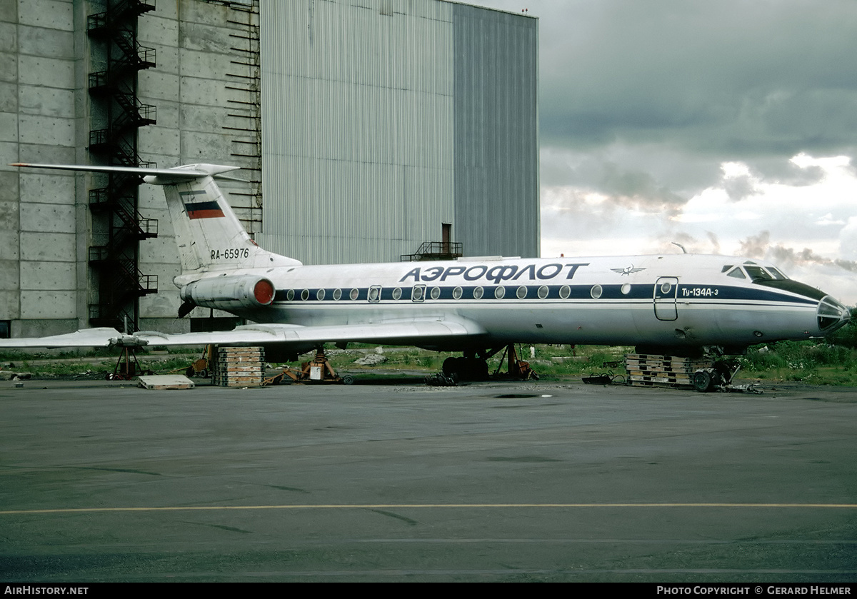 Aircraft Photo of RA-65976 | Tupolev Tu-134A-3 | Aeroflot | AirHistory.net #77572