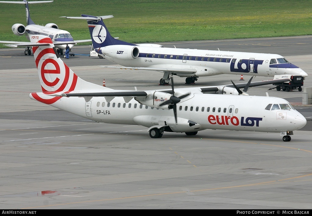 Aircraft Photo of SP-LFA | ATR ATR-72-202 | EuroLOT | AirHistory.net #77580