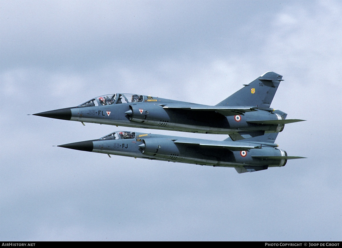 Aircraft Photo of 512 | Dassault Mirage F1B | France - Air Force | AirHistory.net #77588