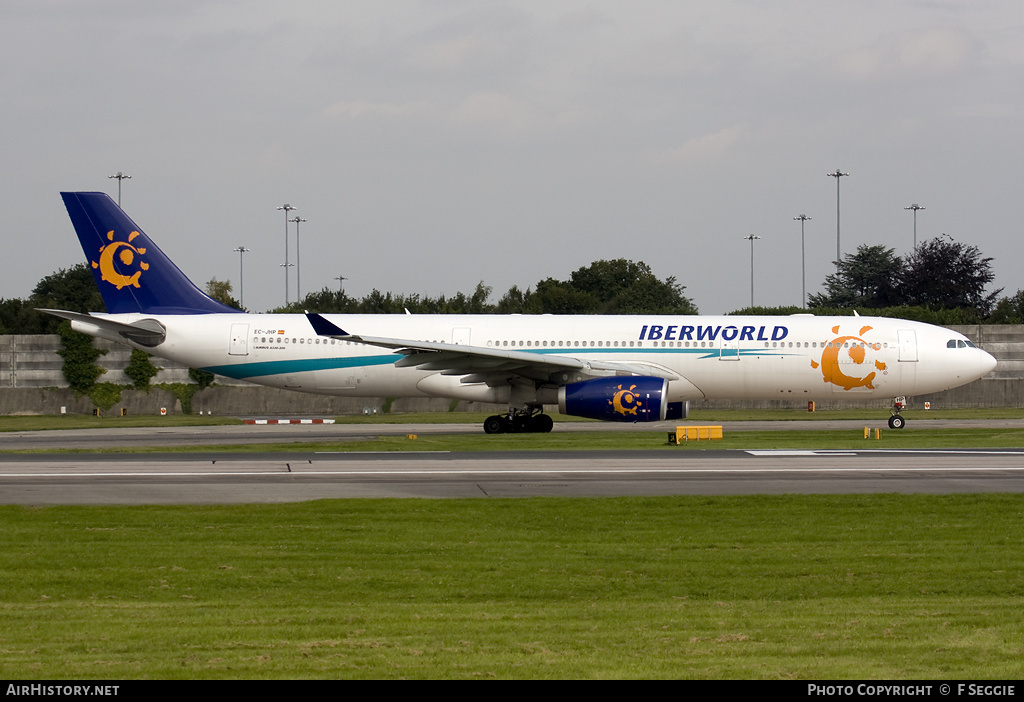 Aircraft Photo of EC-JHP | Airbus A330-343E | Iberworld Airlines | AirHistory.net #77591