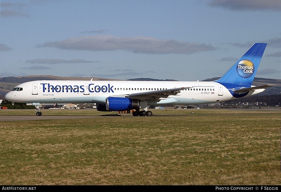 Aircraft Photo of G-FCLF | Boeing 757-28A | Thomas Cook Airlines | AirHistory.net #77593