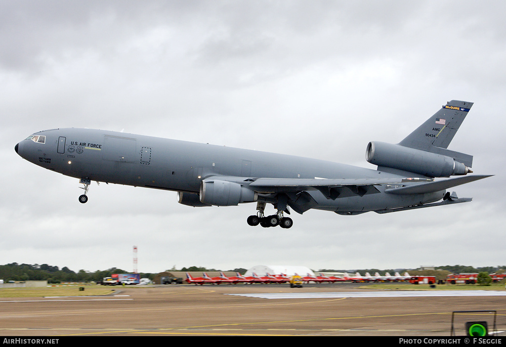 Aircraft Photo of 79-0434 / 90434 | McDonnell Douglas KC-10A Extender (DC-10-30CF) | USA - Air Force | AirHistory.net #77595