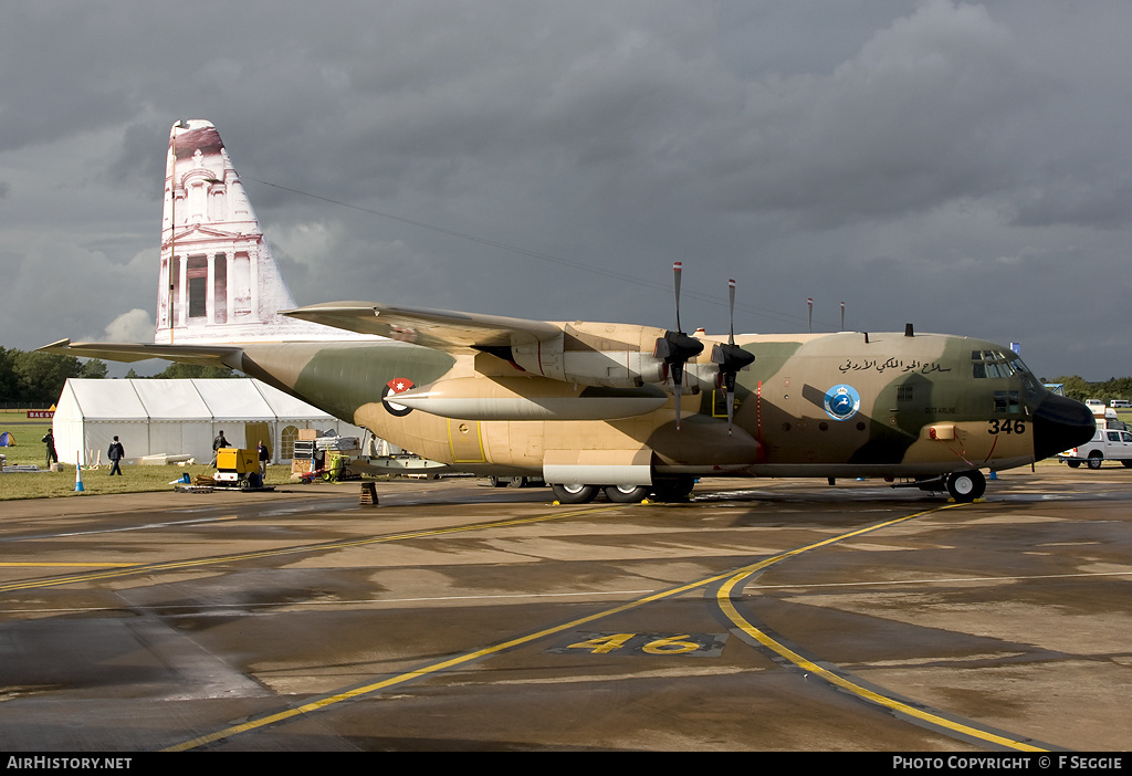 Aircraft Photo of 346 | Lockheed C-130H Hercules | Jordan - Air Force | AirHistory.net #77608