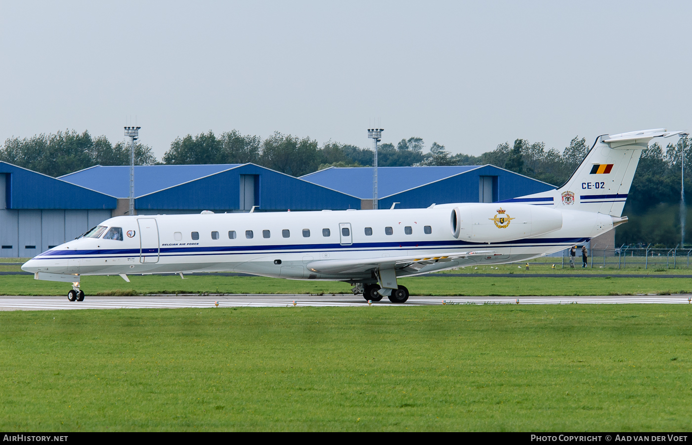Aircraft Photo of CE-02 | Embraer ERJ-135LR (EMB-135LR) | Belgium - Air Force | AirHistory.net #77627
