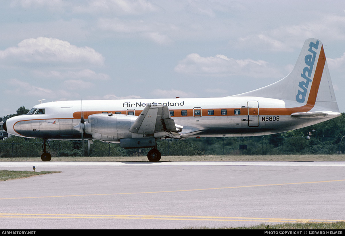 Aircraft Photo of N5808 | Convair 580 | Air New England | AirHistory.net #77640