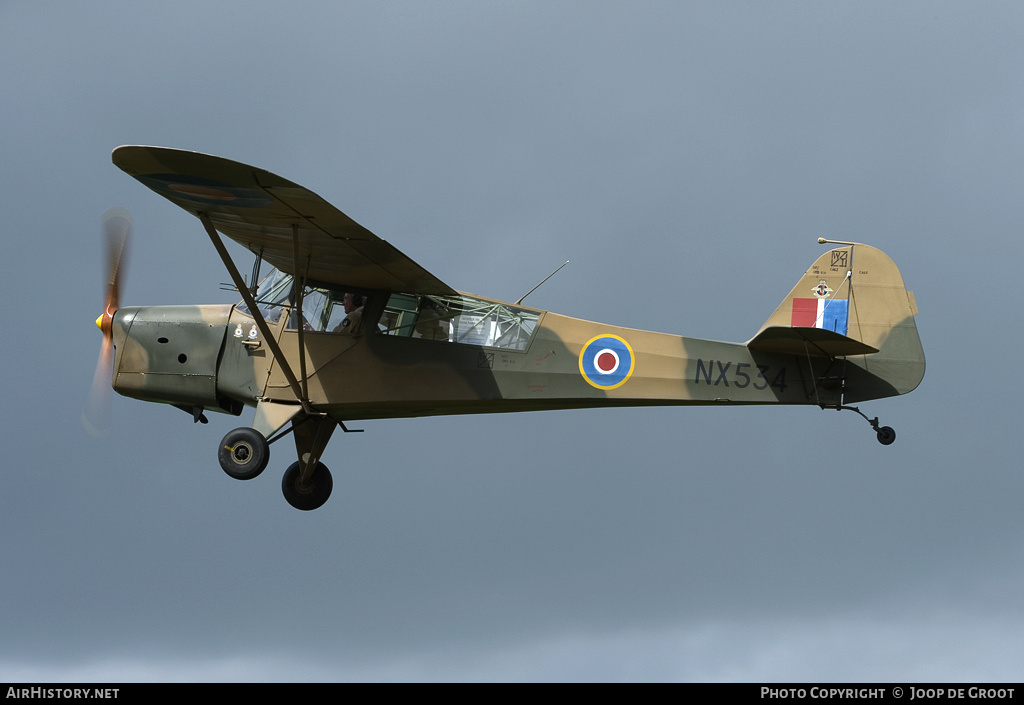 Aircraft Photo of G-BUDL / NX534 | Taylorcraft E Auster Mk3 | AirHistory.net #77642