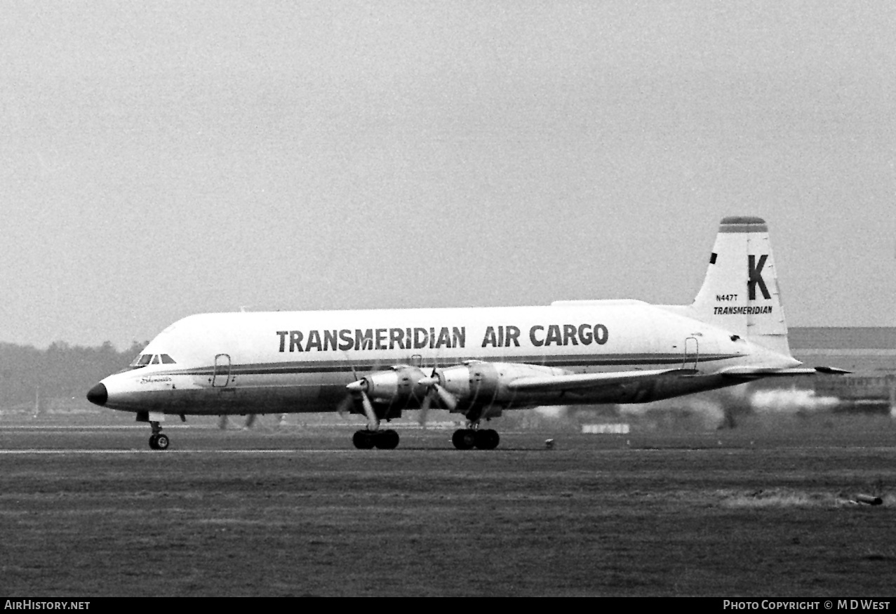 Aircraft Photo of N447T | Conroy CL-44-O Guppy | Transmeridian Air Cargo | AirHistory.net #77650
