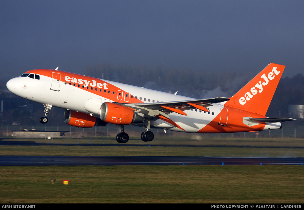 Aircraft Photo of G-EZDL | Airbus A319-111 | EasyJet | AirHistory.net #77657