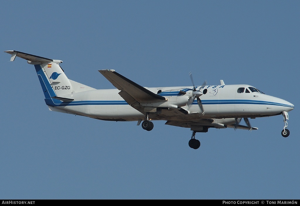 Aircraft Photo of EC-GZG | Beech 1900C-1 | Naysa - Navegación y Servicios Aéreos Canarios | AirHistory.net #77666