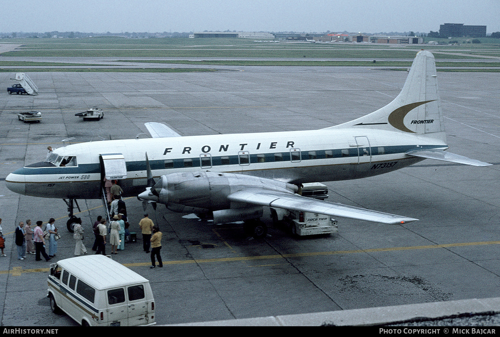 Aircraft Photo of N73157 | Convair 580 | Frontier Airlines | AirHistory.net #77687