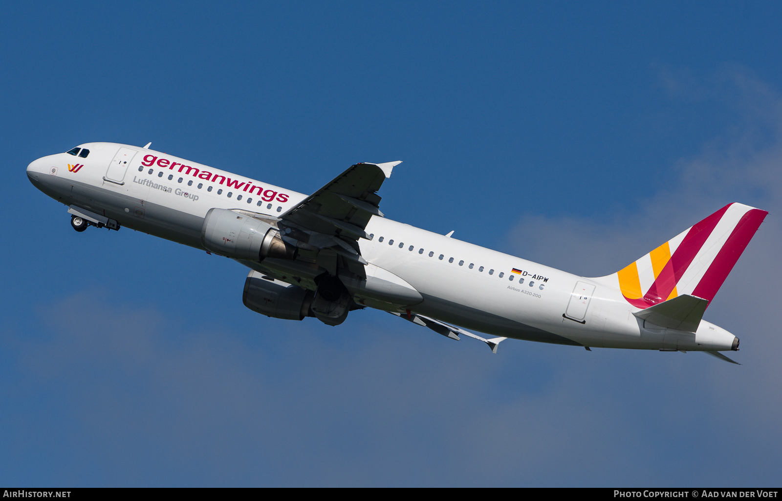 Aircraft Photo of D-AIPW | Airbus A320-211 | Germanwings | AirHistory.net #77701