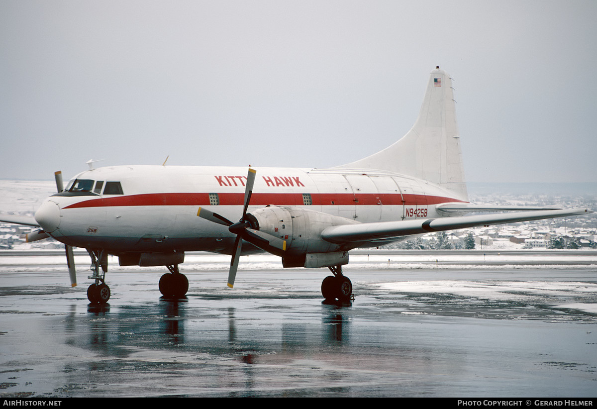 Aircraft Photo of N94258 | Convair 600/F | Kitty Hawk AirCargo - KHA | AirHistory.net #77723