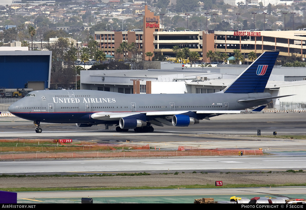 Aircraft Photo of N195UA | Boeing 747-422 | United Airlines | AirHistory.net #77725