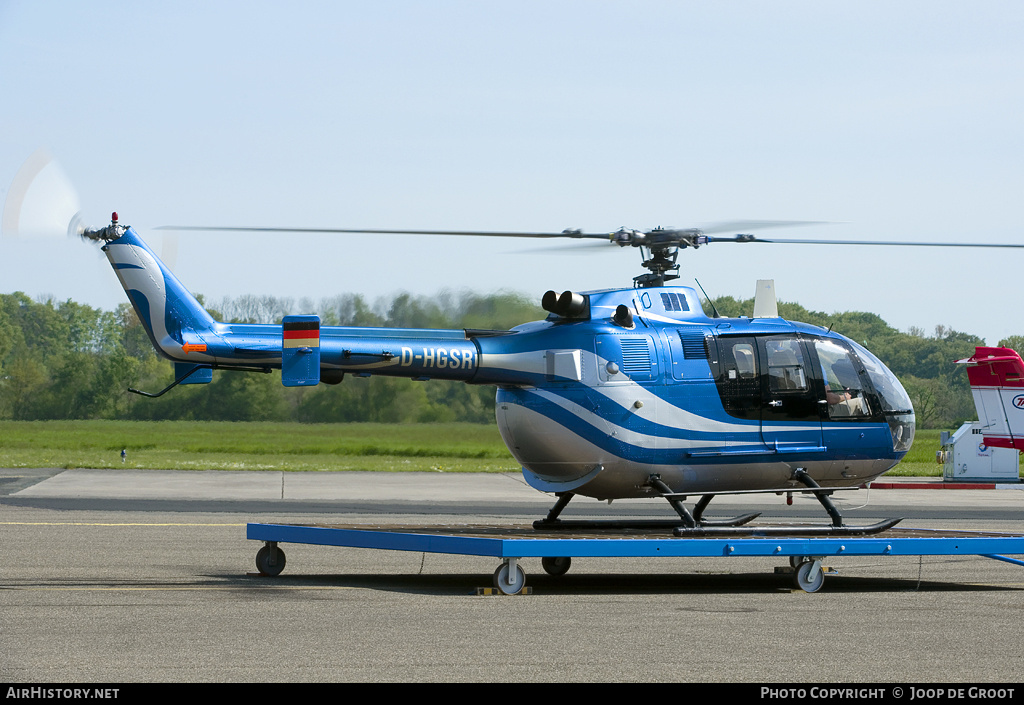 Aircraft Photo of D-HGSR | Eurocopter BO-105CBS-5 | AirHistory.net #77732