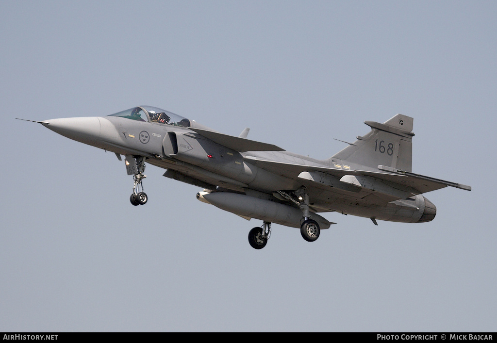 Aircraft Photo of 39168 | Saab JAS 39A Gripen | Sweden - Air Force | AirHistory.net #77736