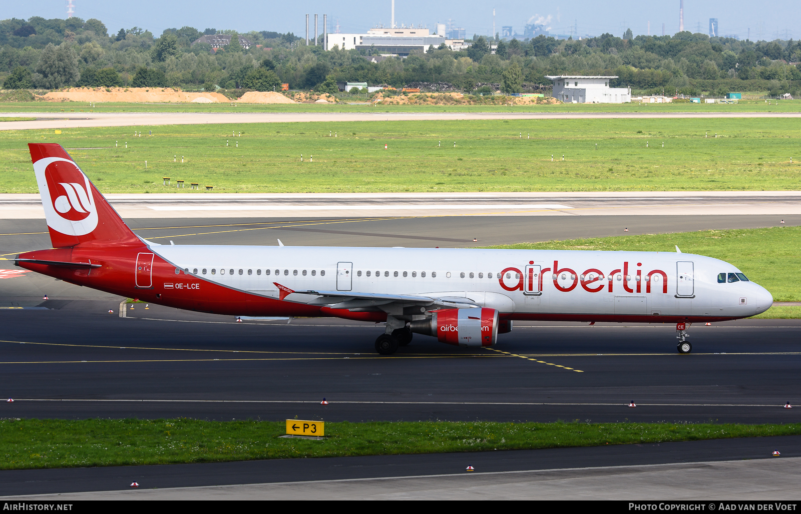 Aircraft Photo of OE-LCE | Airbus A321-211 | Air Berlin | AirHistory.net #77738