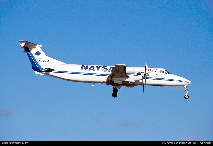 Aircraft Photo of EC-GTM | Beech 1900C | Naysa - Navegación y Servicios Aéreos Canarios | AirHistory.net #77759