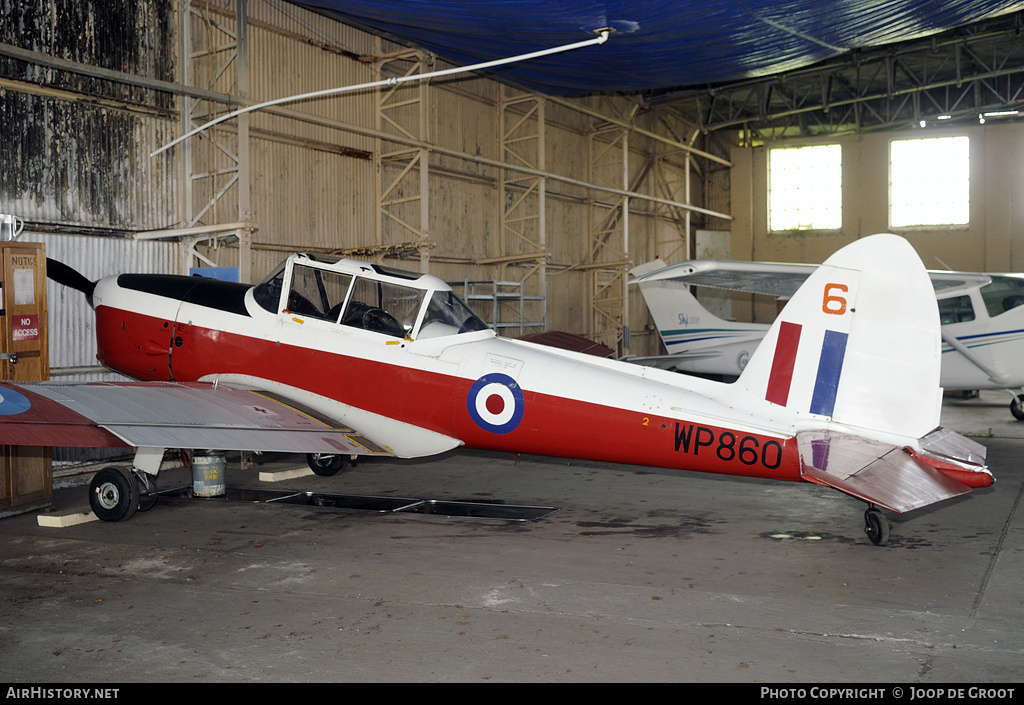 Aircraft Photo of G-BXDA / WP860 | De Havilland DHC-1 Chipmunk T10 | UK - Air Force | AirHistory.net #77765