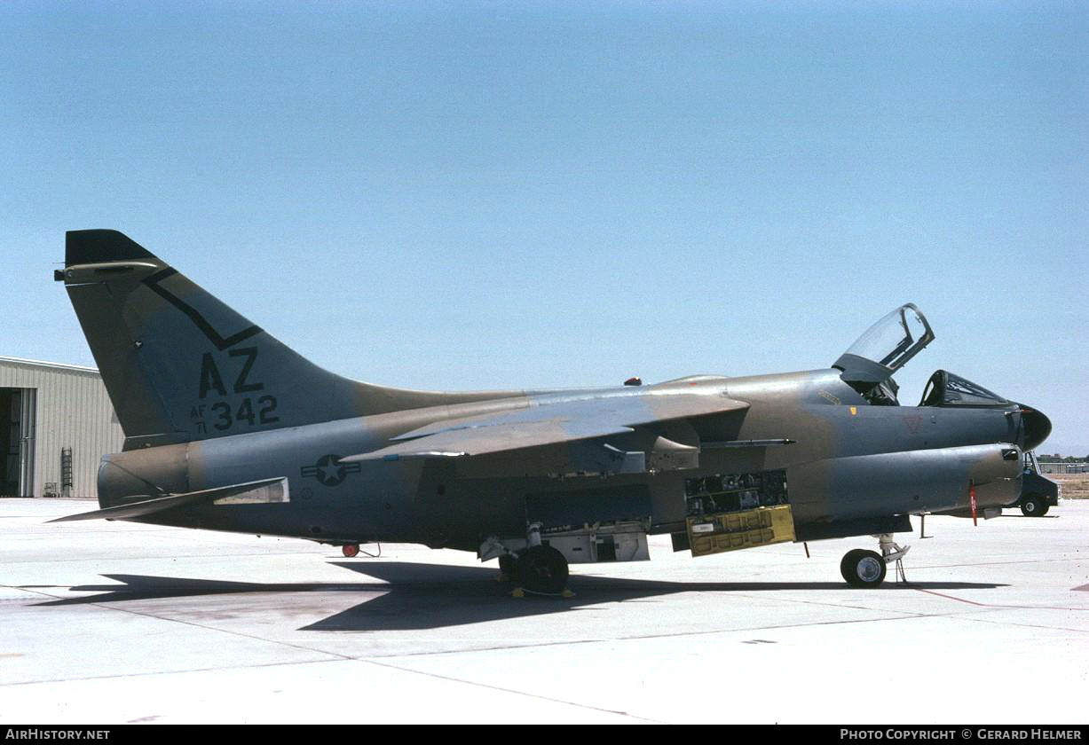 Aircraft Photo of 71-0342 / AF71-342 | LTV A-7D Corsair II | USA - Air Force | AirHistory.net #77769