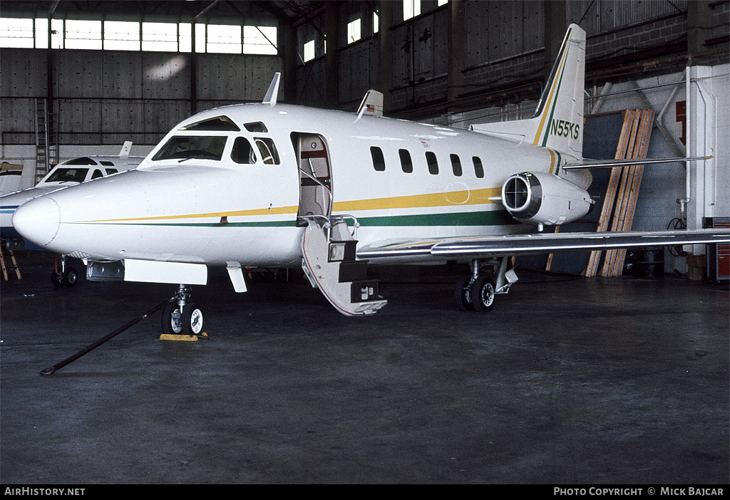 Aircraft Photo of N55KS | North American Rockwell NA-380 Sabreliner 75 | AirHistory.net #77780