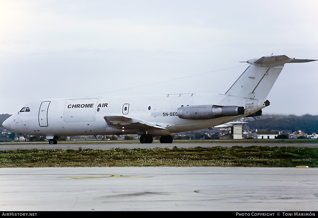 Aircraft Photo of 5N-SEO | British Aerospace BAC-111-487GK One-Eleven | Chrome Air | AirHistory.net #77791
