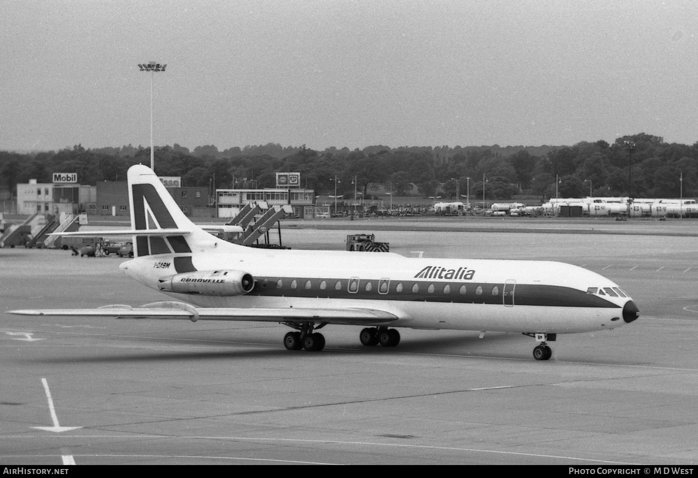 Aircraft Photo of I-DABM | Sud SE-210 Caravelle VI-N | Alitalia | AirHistory.net #77806