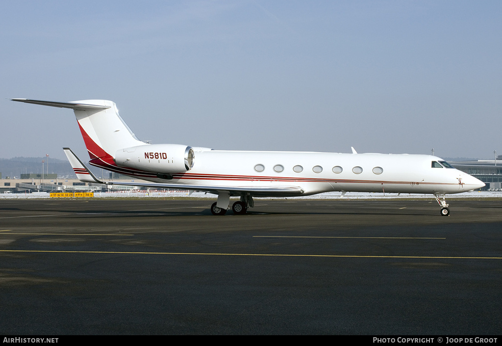 Aircraft Photo of N581D | Gulfstream Aerospace G-V-SP Gulfstream G550 | AirHistory.net #77812