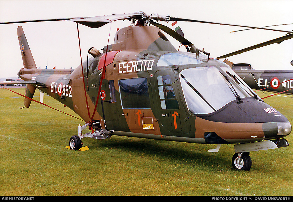 Aircraft Photo of MM81011 | Agusta A-109A | Italy - Army | AirHistory.net #77814
