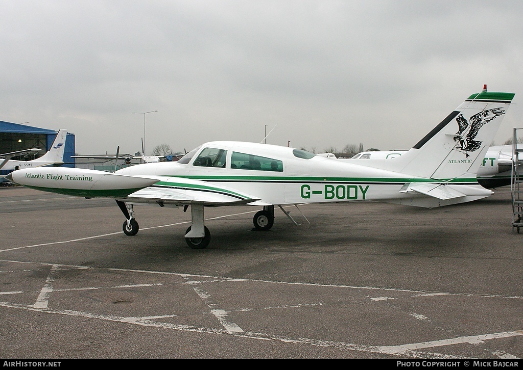 Aircraft Photo of G-BODY | Cessna 310R | Atlantic Flight Training | AirHistory.net #77822