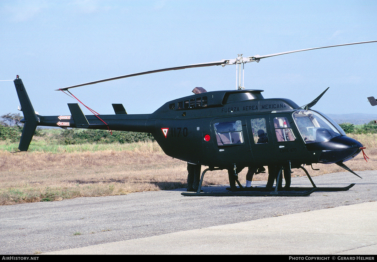 Aircraft Photo of EBRE-1170 | Bell 206B-3 JetRanger III | Mexico - Air Force | AirHistory.net #77849
